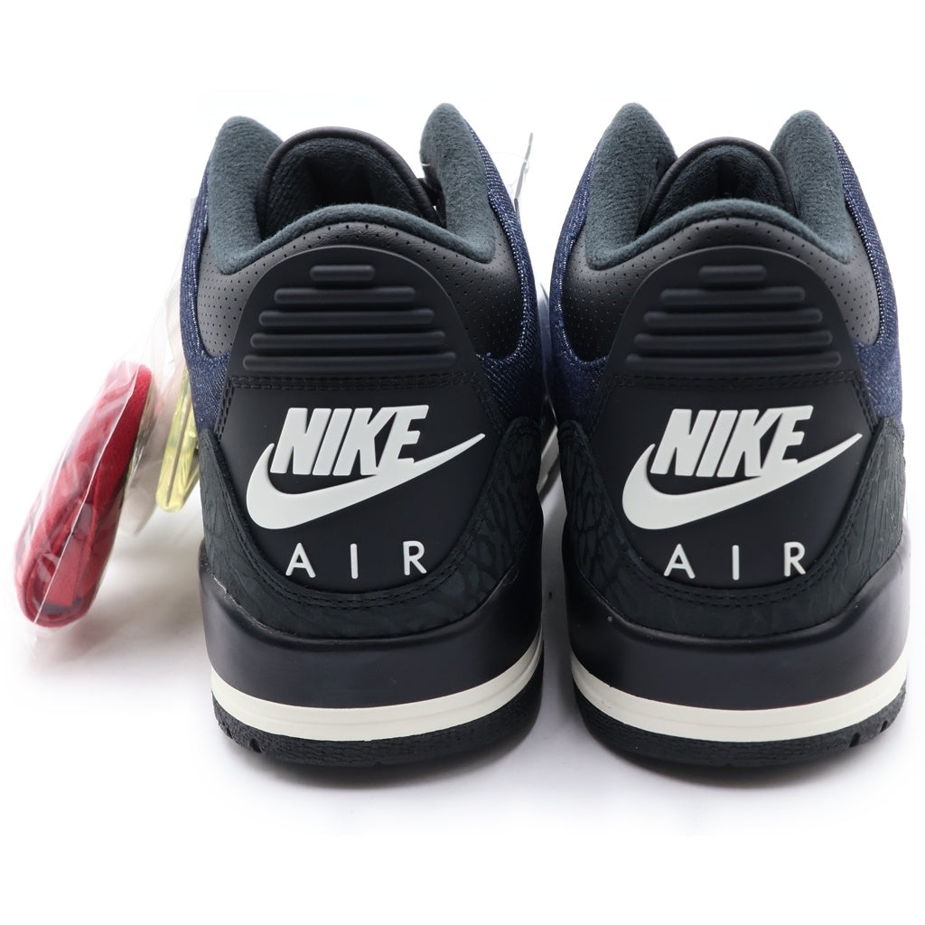 NIKE(ナイキ) ×Levi's AIR JORDAN 3 RTR LSC INDIGO SP IH7959-400 リーバイス エアジョーダン 3 デニム ハイカットスニーカー インディゴ US9.5/27.5cm