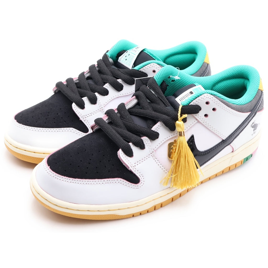 NIKE SB(ナイキエスビー) ×CSEF DUNK lOW PRO QS HJ4132-100 ダンク ローカットスニーカー ホワイト/ブラック US9.5/27.5cm