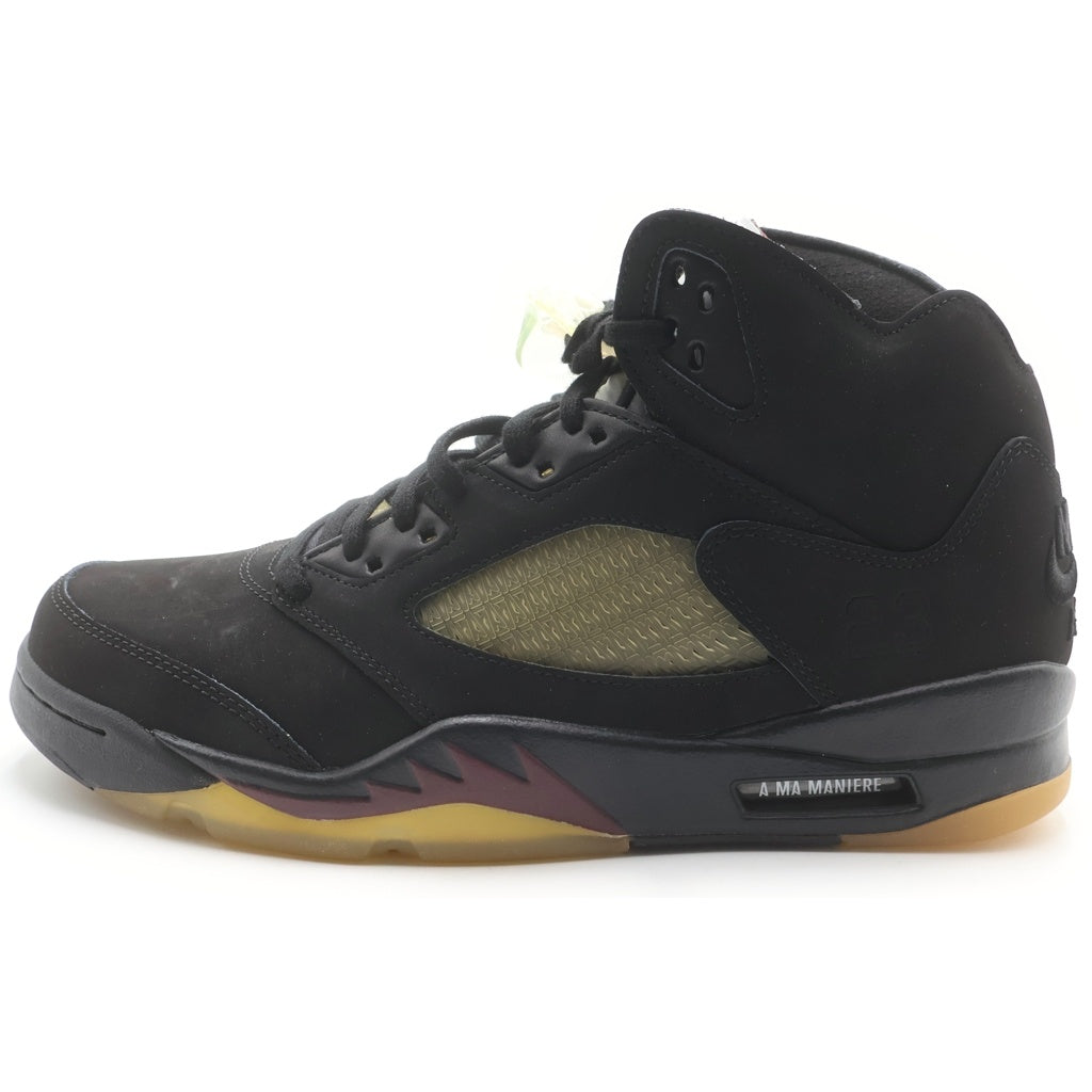 NIKE(ナイキ) ×A MA MANIERE AIR JORDAN5 RETRO SP Black FD1330-001 アママニエール エアジョーダン5 レトロ ハイカットスニーカー ブラック US9.5/27.5cm