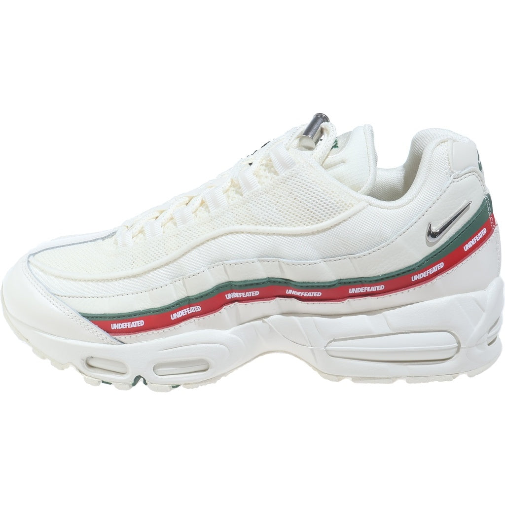 NIKE(ナイキ) ×UNDEFEATED AIR MAX 95 SP SAIL IB4453-100 アンディフィーテッド エアマックス95 セイル ローカットスニーカー ホワイト/レッド/グリーン US10/28cm