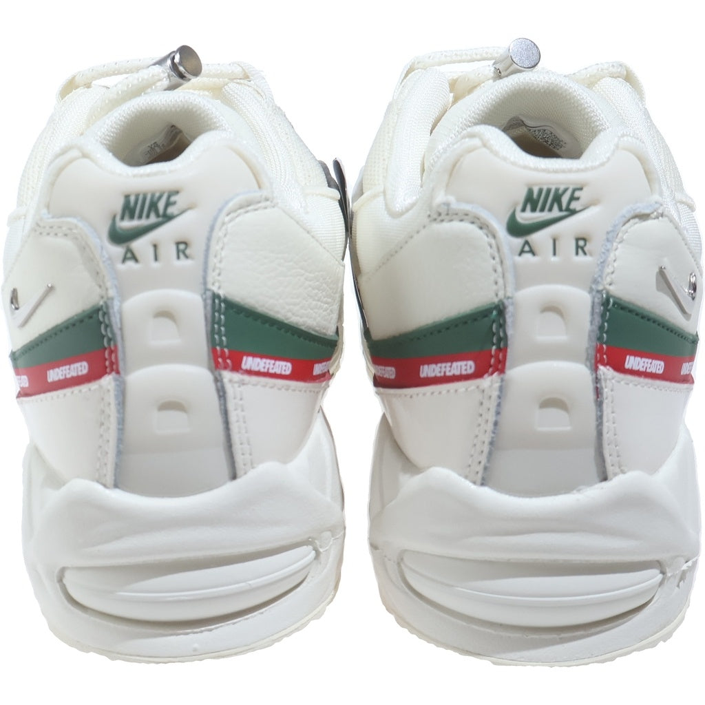 NIKE(ナイキ) ×UNDEFEATED AIR MAX 95 SP SAIL IB4453-100 アンディフィーテッド エアマックス95 セイル ローカットスニーカー ホワイト/レッド/グリーン US10/28cm