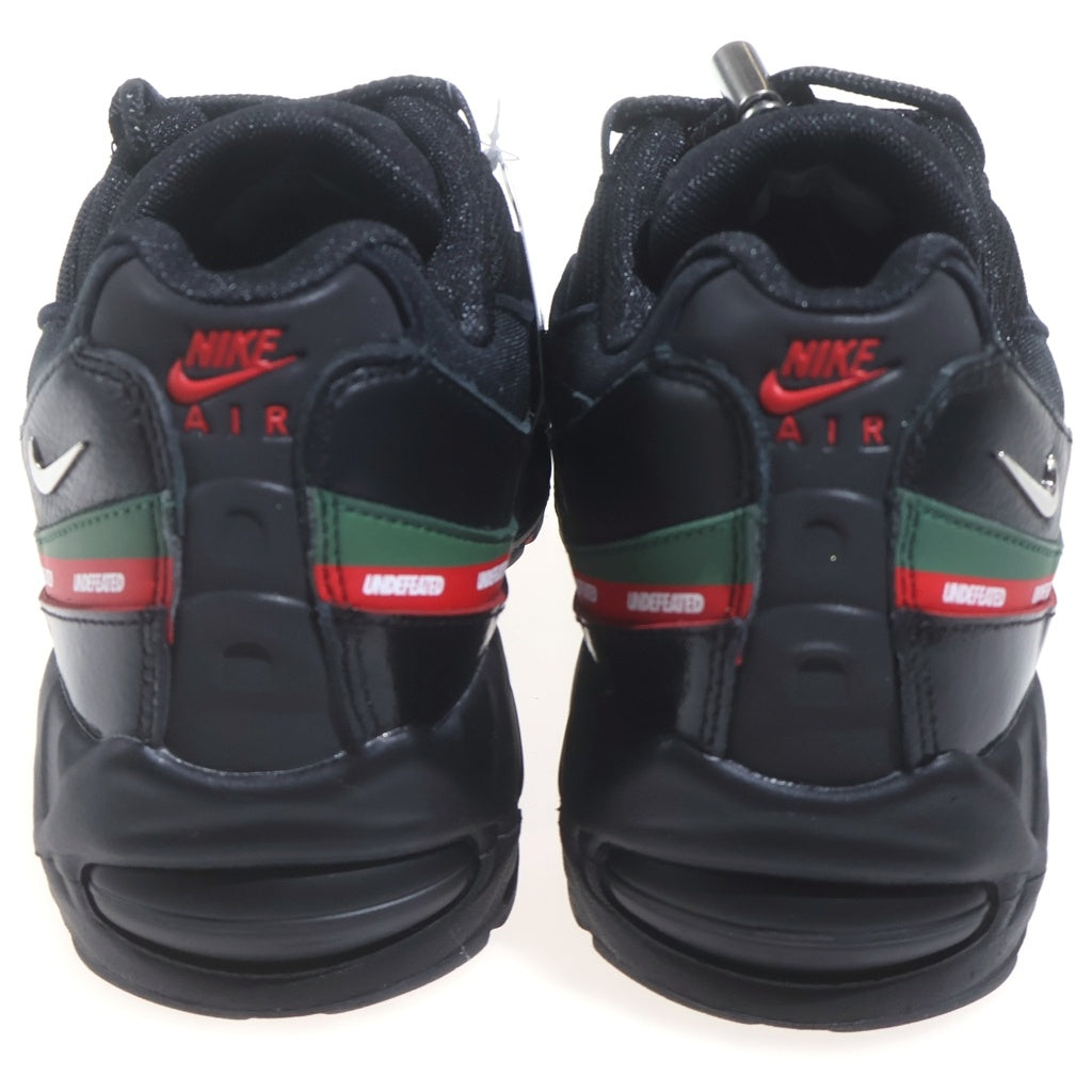 NIKE(ナイキ) ×UNDEFEATED AIR MAX 95 IB4453-001 アンディフィーテッド エアマックス95 ローカットスニーカー ブラック US10/28cm
