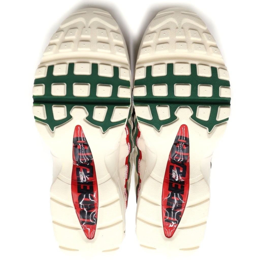 NIKE(ナイキ) ×UNDEFEATED AIR MAX 95 IB4453-001 アンディフィーテッド エアマックス95 ローカットスニーカー ブラック US10/28cm