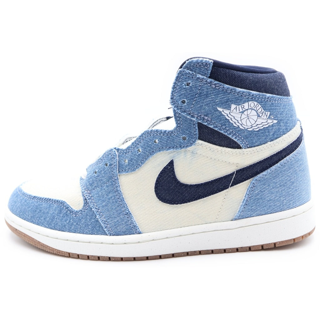 NIKE(ナイキ) AIR JORDAN 1 RETRO HIGH OG DENIM FQ2947-100 エアジョーダン1 レトロ デニム ハイカットスニーカー インディゴ/ホワイト US9.5/27.5cm
