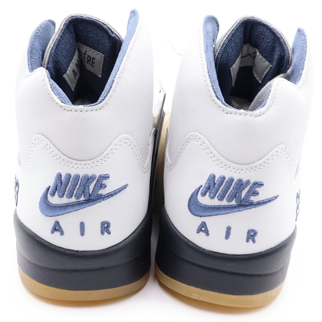 NIKE(ナイキ) ×A MA MANIERE WMNS AIR JORDAN 5 FZ5758-004 アママニエール ウィメンズ エアジョーダン5 ハイカットスニーカー グレー/ブルー US11/28cm レディース