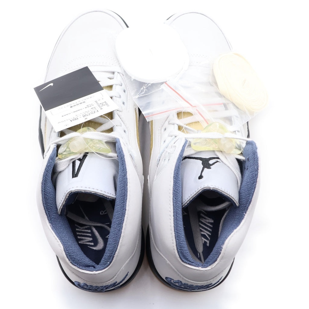 NIKE(ナイキ) ×A MA MANIERE WMNS AIR JORDAN 5 FZ5758-004 アママニエール ウィメンズ エアジョーダン5 ハイカットスニーカー グレー/ブルー US11/28cm レディース