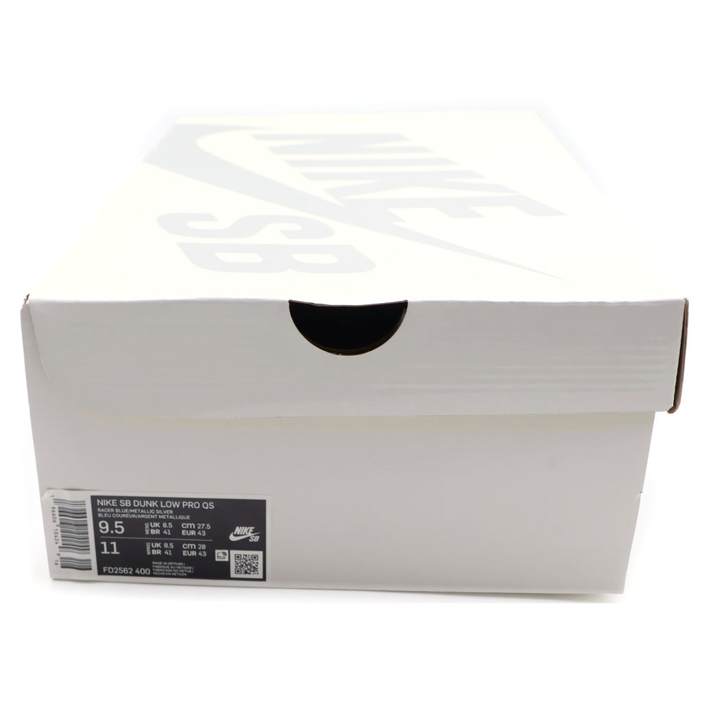 NIKE(ナイキ) ×APRIL SKATEBOARDS DUNK LOW PRO FD2562-400 エイプリルスケートボード ダンク ローカットスニーカー ホワイト/ブルー US9.5/27.5cm