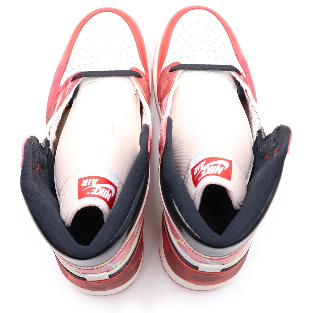 NIKE(ナイキ) AIR JORDAN 1 HIGH OG SP NEXT CHAPTER DV1748-601 エアジョーダン1 ハイ OG SP ネクストチャプター ハイカットスニーカー ホワイト/レッド US9/27cm