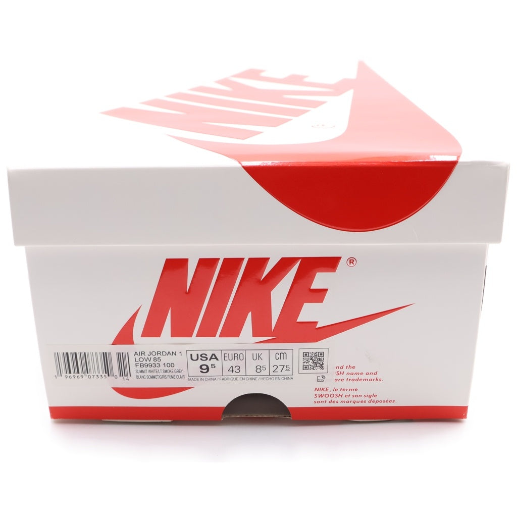 NIKE(ナイキ) AIR JORDAN1 LOW 85 FB9933-100 エアジョーダン1 ローカットスニーカー ホワイト US9.5/27.5m