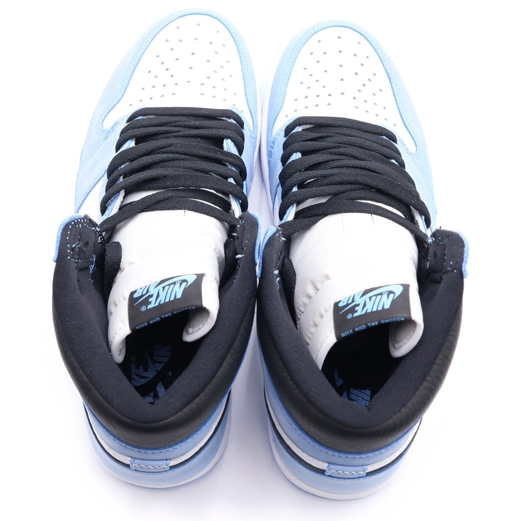 NIKE(ナイキ) AIR JORDAN 1 HIGH OG University Blue 555088-134 エアジョーダン1 ハイ ユニバーシティーブルー ハイカットスニーカーシューズ ブルー/ホワイト US9/27cm