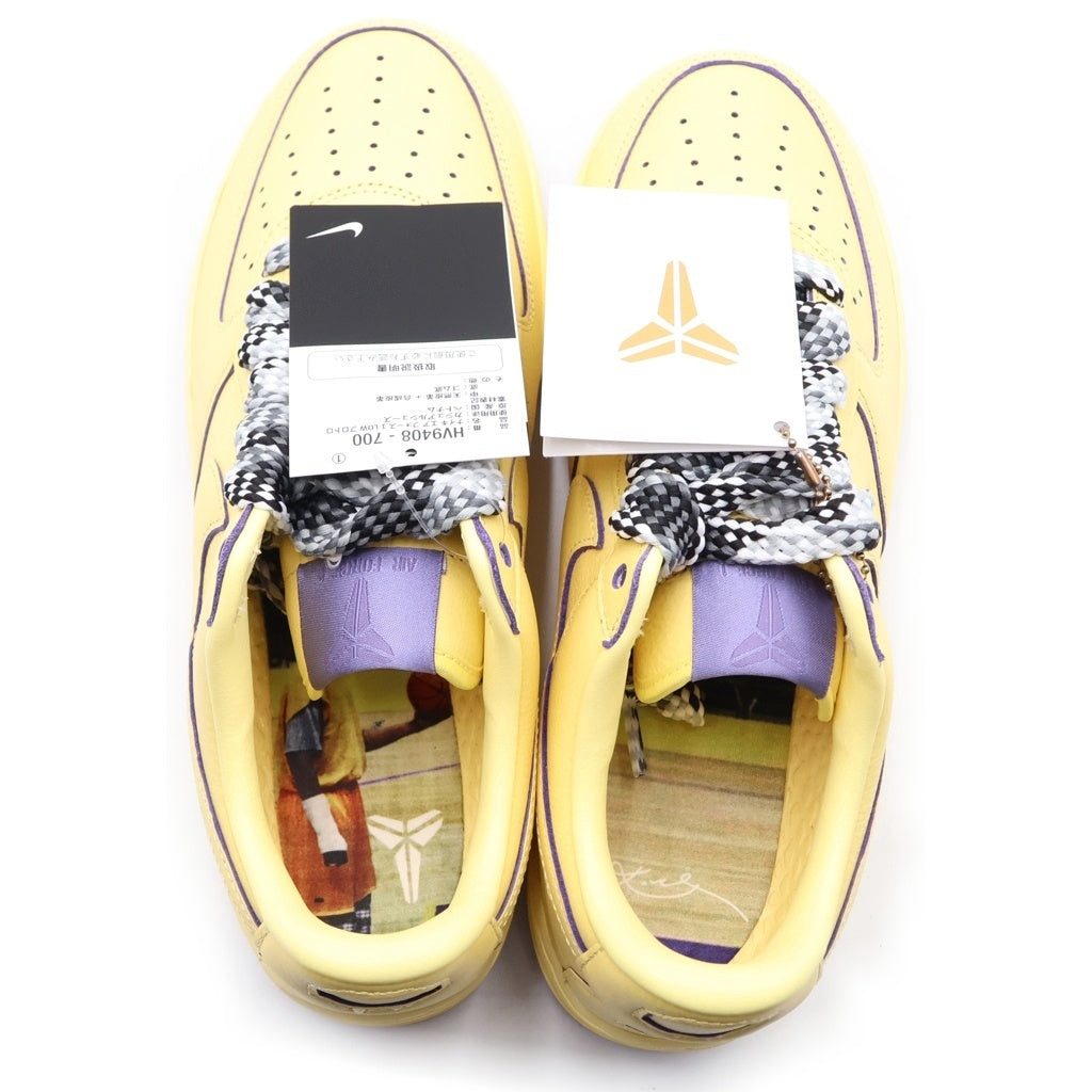 NIKE(ナイキ) ×KOBE BRYANT AIR FORCE 1 LOW PROTRO HV9408-700 コービー ブライアント プロトロ ローカットスニーカー イエロー US9.5/27.5cm