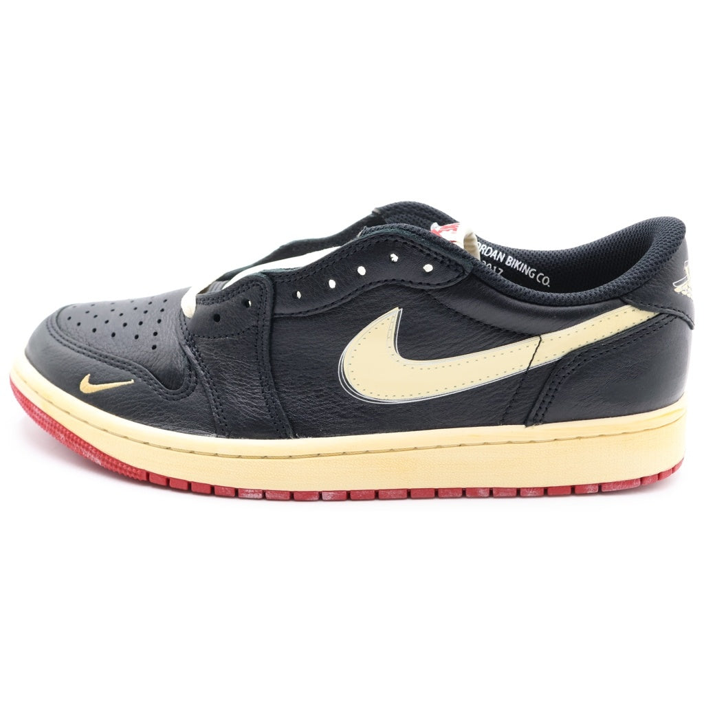 NIKE(ナイキ) AIR JORDAN1 RETRO LOW OG NIGEL SYLVESTER IB8958-001 エアジョーダン1 レトロ ナイジェル シルベスター ローカットスニーカーブラック US9.5/27.5cm