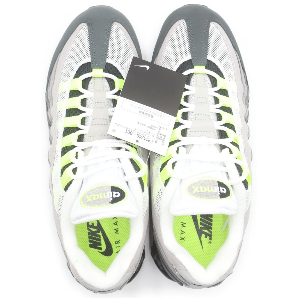 NIKE(ナイキ) AIR MAX 95 OG BIG BUBBLE HM4740-001 エアマックス95 OG ビッグバブル ローカットスニーカー イエロー/グレー US9.5/27.5cm