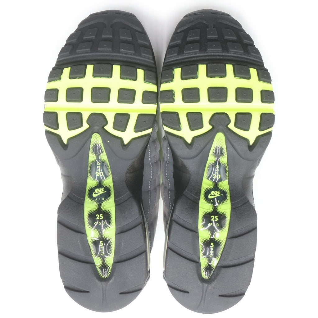 NIKE(ナイキ) AIR MAX 95 OG BIG BUBBLE HM4740-001 エアマックス95 OG ビッグバブル ローカットスニーカー イエロー/グレー US9.5/27.5cm