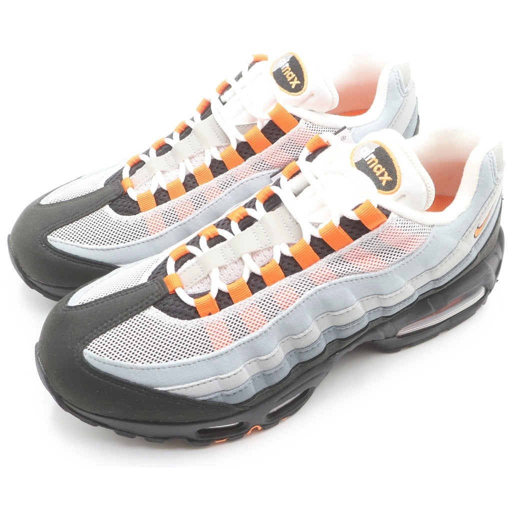 NIKE(ナイキ) AIR MAX 95 OG BRIGHT MANDARIN HM4740-005 エアマックス95 ブライト マンダリン ローカットスニーカー グレー/オレンジ US9.5/27.5cm