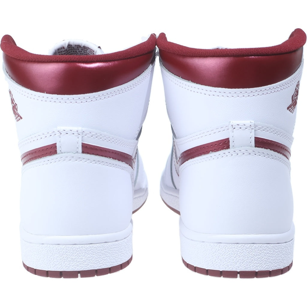 NIKE(ナイキ) AIR JORDAN 1 HIGH 85 METALLIC BURGUNDY BQ4422-161 エアジョーダン1 85 ハイカットスニーカー メタリックバーガンディ ホワイト/レッド US9.5/27.5cm