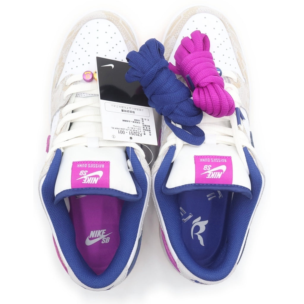 NIKE SB(ナイキエスビー) ×RAYSSA LEAL DUNK LOW PRM RL PURE PLATINUM ライッサ レアウ ダンク ローカットスニーカー マルチ US9.5/27.5cm FZ5251-001