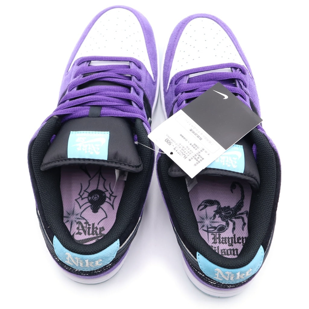 NIKE SB(ナイキエスビー) ×HAYLEY WILSON DUNK LOW PRO HJ0513-500 ヘイリーウィルソン ダンク ローカットスニーカー パープル/ブラック US9.5/27.5cm