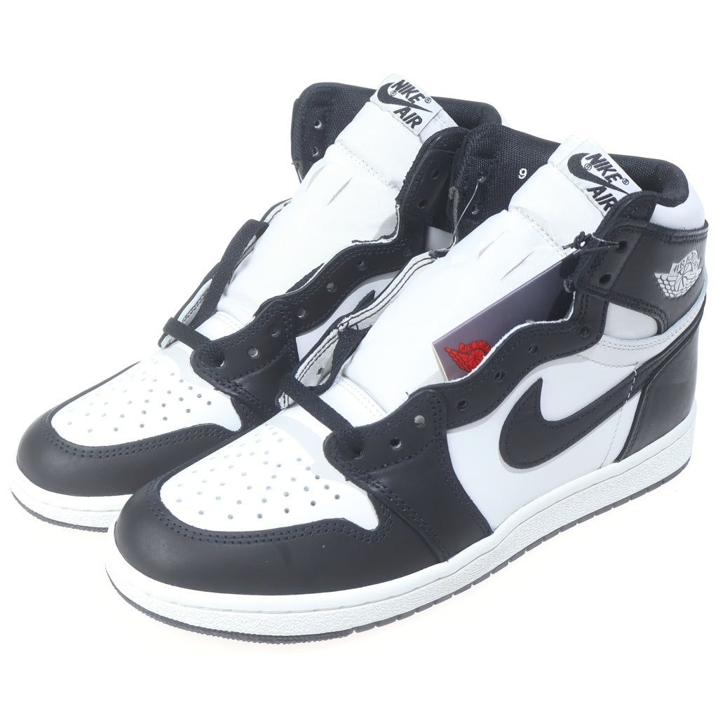 NIKE(ナイキ) AIR JORDAN 1 HI 85 BLACK/WHITE BQ4422-001 エアジョーダン1 85 パンダ ハイカットスニーカー ブラック/ホワイト US9/27cm