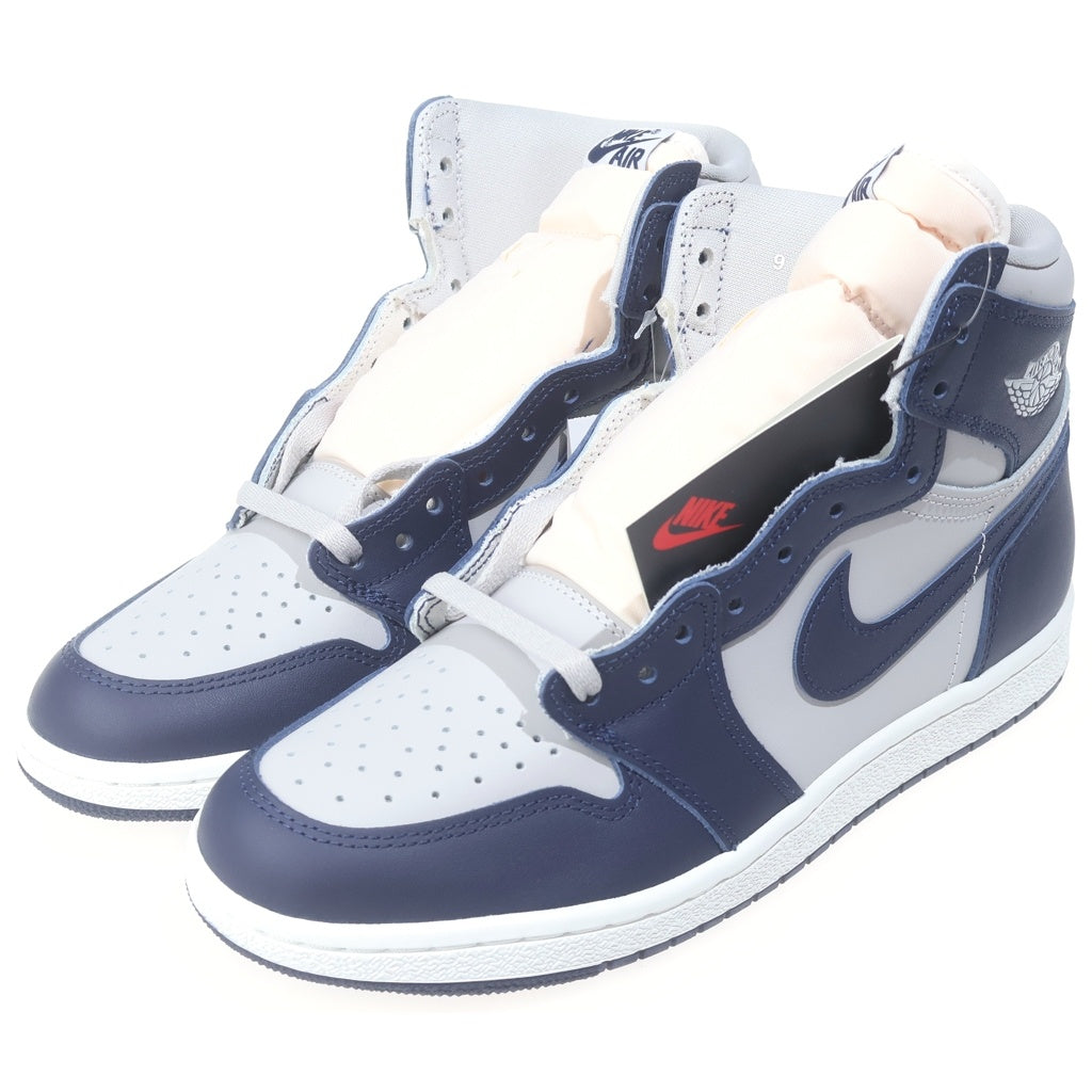 NIKE(ナイキ) AIR JORDAN 1 HI 85 Georgetown BQ4422-400 エアジョーダン1 85 ジョージタウン ハイカットスニーカー グレー/ネイビー US9/27cm