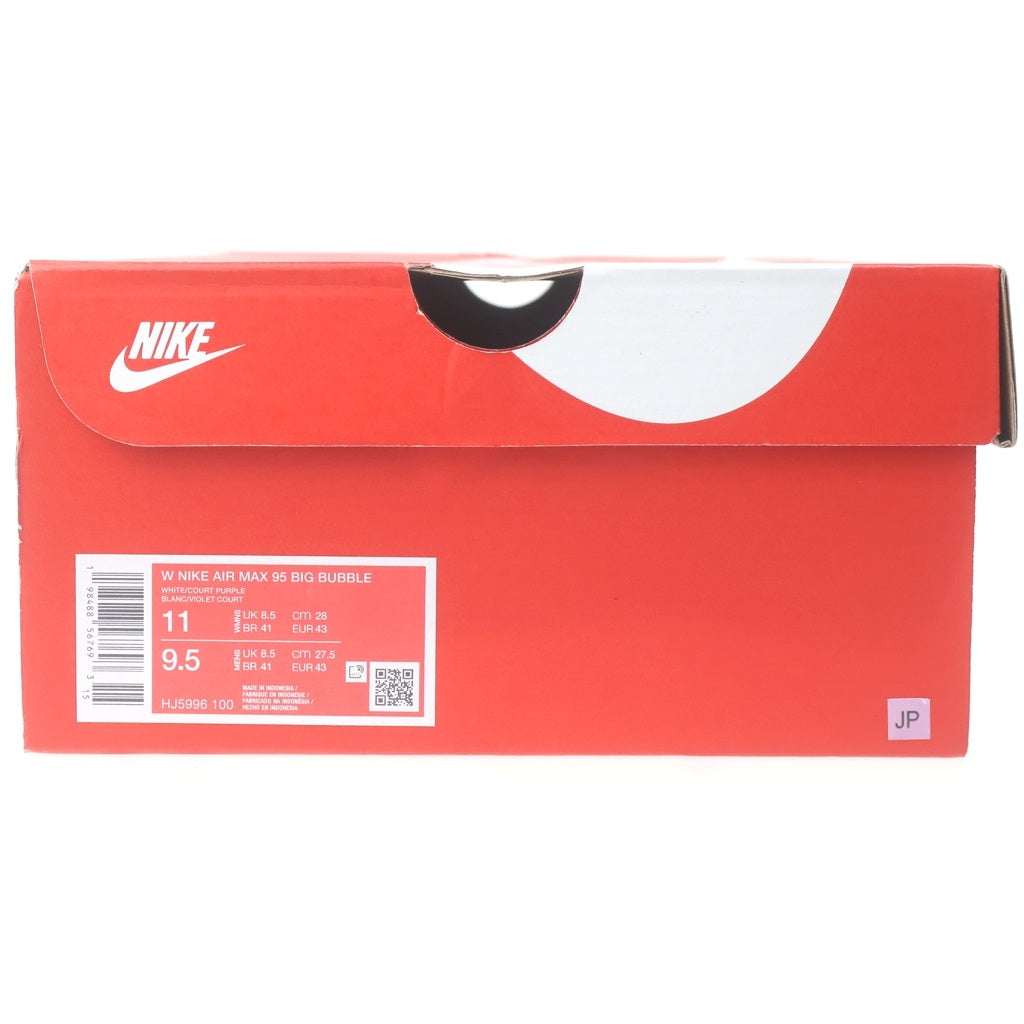 NIKE(ナイキ) WMNS AIR MAX 95 BIG BUBBLE HJ5996-100 ウィメンズ エアマックス ビッグバブル ローカットスニーカー グレー US11/29cm レディース
