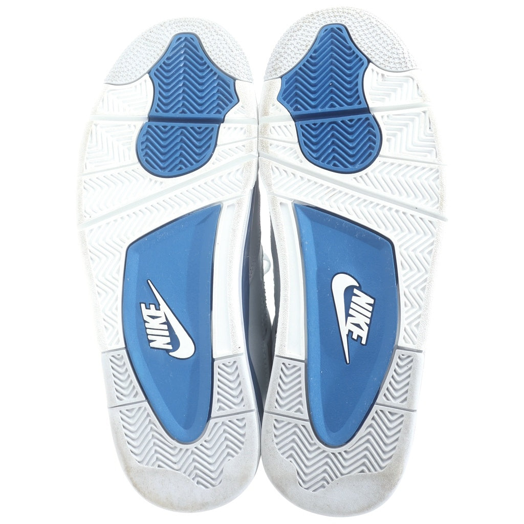 NIKE(ナイキ) AIR JORDAN 4 RETRO INDUSTRIAL BLUE FV5029-141 エアジョーダン4 インダストリアルブルー ハイカットスニーカー ホワイト/ブルー US9.5/27.5cm