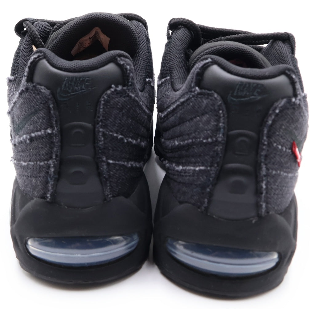 NIKE(ナイキ) ×LEVI'S AIR MAX 95 OG DENIM BLACK HM4743-001 リーバイス エアマックス95 デニム ローカットスニーカー ブラック US9.5/27.5cm