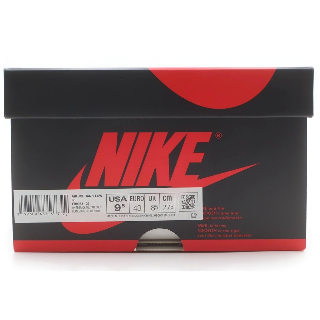 NIKE(ナイキ) AIR JORDAN 1 LOW 85 FB9933-102 エアジョーダン 1 ローカットスニーカー ホワイト US9.5/27.5cm
