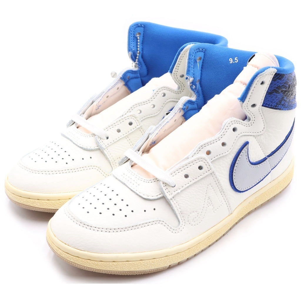 NIKE(ナイキ) ×AWAKE NEW YORK AIR JORDAN SHIP GAME ROYAL FN8675-104 エアジョーダン 5 ハイカットスニーカー ホワイト/ブルー US9.5/27.5cm