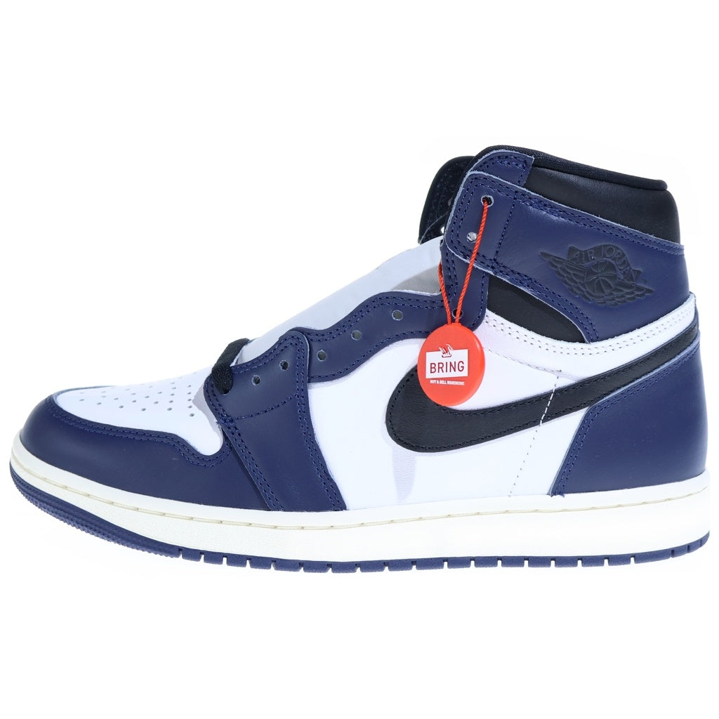 NIKE(ナイキ) AIR JORDAN 1 RETRO HIGH OG Midnight Navy エアジョーダン 1 レトロ ミッドナイト ネイビー ハイカットスニーカー US9.5/27.5cm DN5485-401
