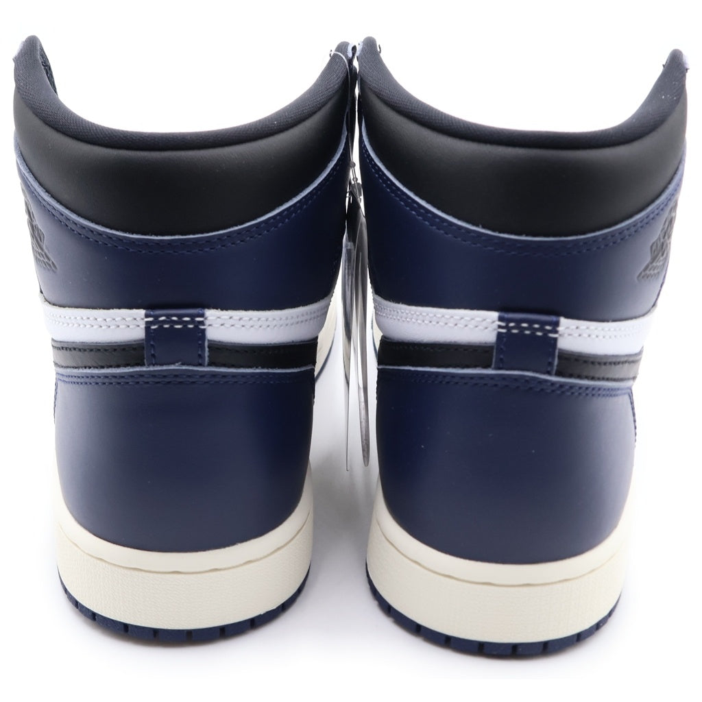 NIKE(ナイキ) AIR JORDAN 1 RETRO HIGH OG Midnight Navy エアジョーダン 1 レトロ ミッドナイト ネイビー ハイカットスニーカー US9.5/27.5cm DN5485-401