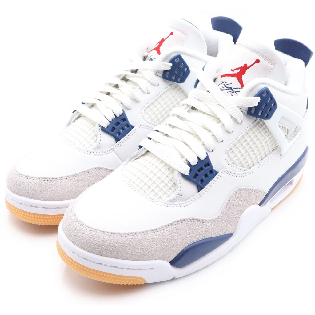 NIKE(ナイキ) AIR JORDAN 4 RETRO SP SUMMIT WHITE DR5415-100 エアジョーダン 4 レトロ ハイカットスニーカー ホワイト/ブルー US9.5/27.5cm