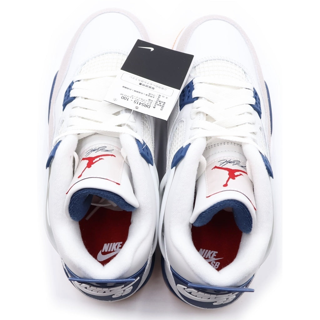 NIKE(ナイキ) AIR JORDAN 4 RETRO SP SUMMIT WHITE DR5415-100 エアジョーダン 4 レトロ ハイカットスニーカー ホワイト/ブルー US9.5/27.5cm