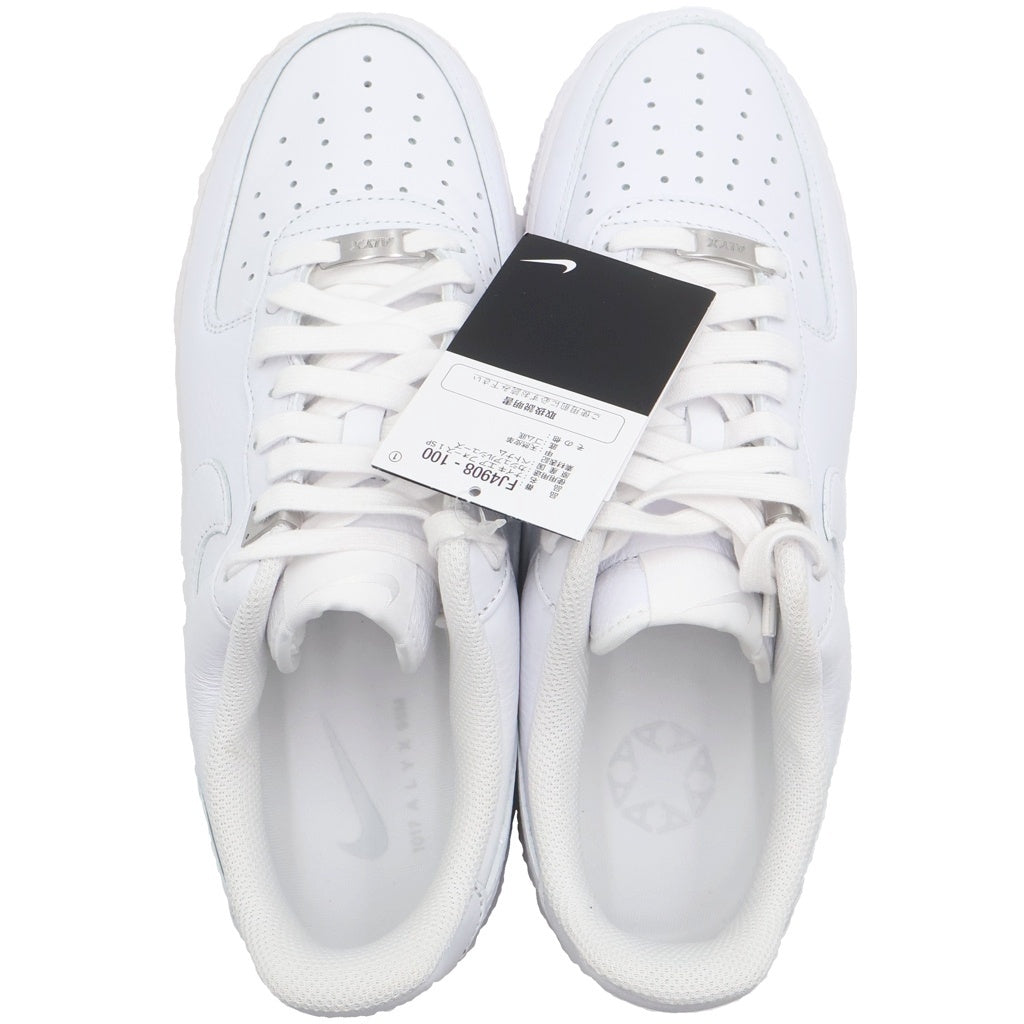NIKE(ナイキ) ×1017 ALYX 9SM AIR FORCE 1 SP WHITE FJ4908-100 アリクス エアフォース1 ローカットスニーカー ホワイト US9/27cm
