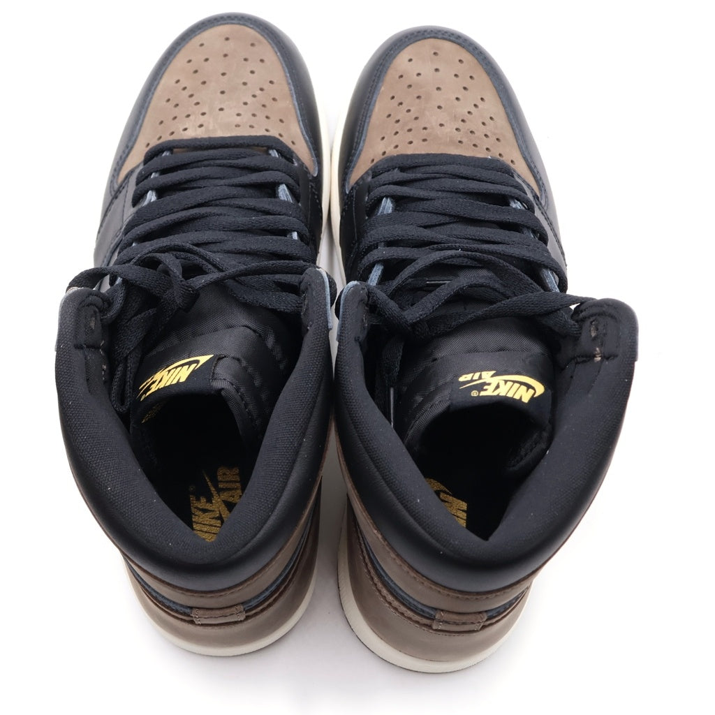 NIKE(ナイキ) AIR JORDAN 1 RETRO HIGH OG PALOMINO DZ5485-020 エアジョーダン1 レトロ パロミノ ハイカットスニーカー ブラウン/ブラック US9.5/27.5cm