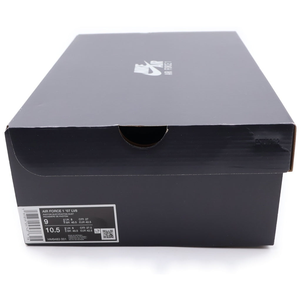 NIKE(ナイキ) AIR FORCE 1 07 LV8 HM9483-001 エアフォース 1 ローカットスニーカー ホワイト/ネイビー US9/27cm