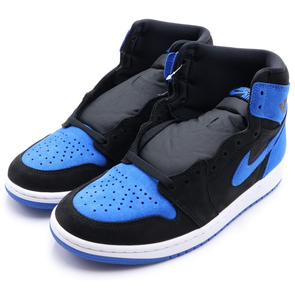 NIKE(ナイキ) AIR JORDAN 1 RETRO HIGH OG ROYAL REIMAGINED DZ5485-042 エアジョーダン1 ロイヤル リマジンド ハイカットスニーカー ブルー/ブラック US9.5/27.5cm
