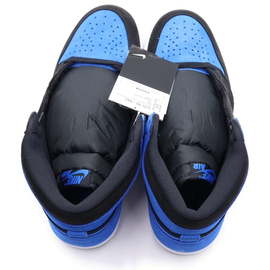 NIKE(ナイキ) AIR JORDAN 1 RETRO HIGH OG ROYAL REIMAGINED DZ5485-042 エアジョーダン1 ロイヤル リマジンド ハイカットスニーカー ブルー/ブラック US9.5/27.5cm