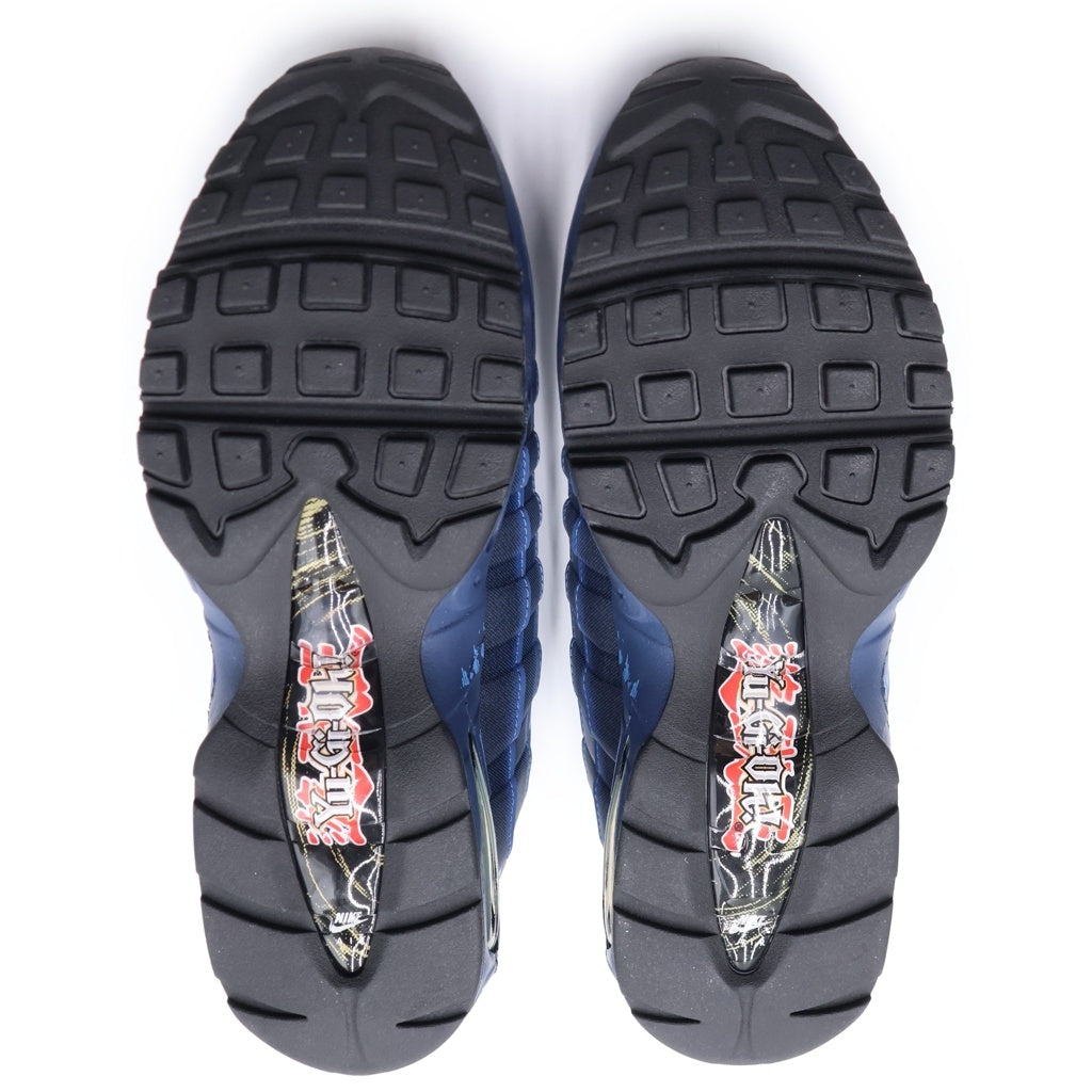 NIKE(ナイキ) ×遊戯王 AIR MAX 95 AIR MUSCLE JOEY II7404-400 エアマックス95 エアマッスル ジョーイ ローカットスニーカー ブルー US9.5/27.5cm