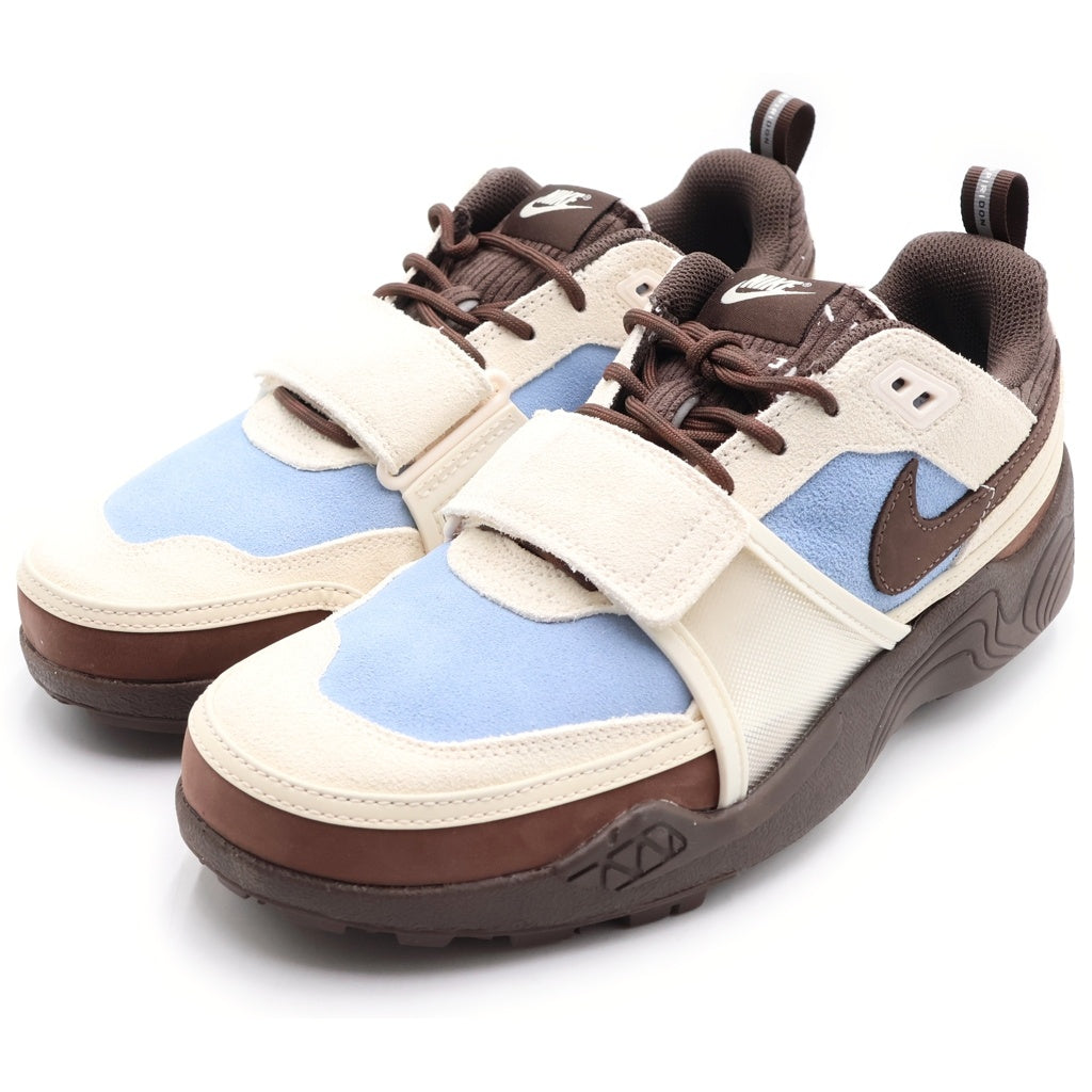 NIKE(ナイキ) ×TRAVIS SCOTT ZOOM FIELD JAXX HQ3072-400 トラヴィススコット ズームフィールドジャックス ローカットスニーカー ブラウン/ブルー US9.5/27.5cm