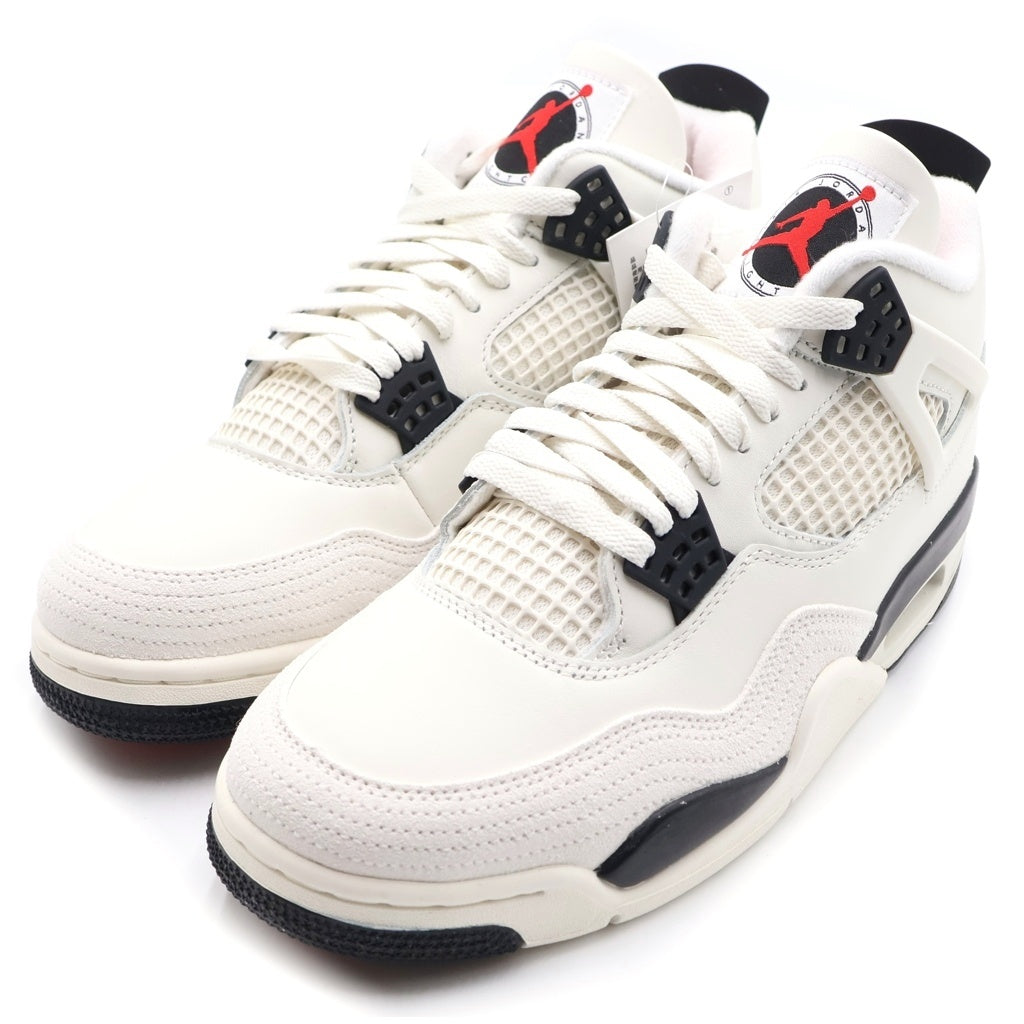 NIKE(ナイキ) AIR JORDAN 4 RETRO OG FC FLIGHT CLUB IM4002-100 エアジョーダン4 フライトクラブ ハイカットスニーカー ローカットシューズ ホワイト US9.5/27.5cm