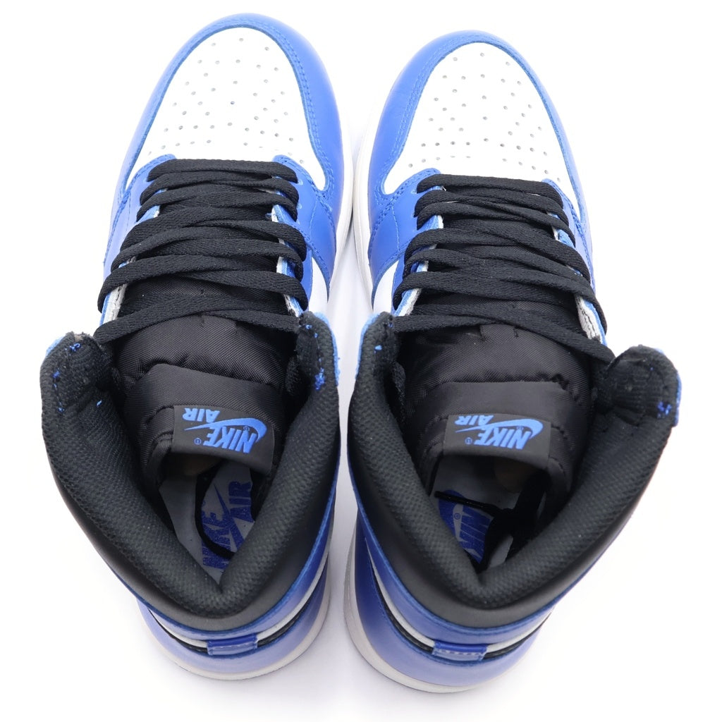 NIKE(ナイキ) AIR JORDAN 1 RETRO HIGH OG GAME ROYAL 555088-403 エアジョーダン1 ゲームロイヤル ハイカットスニーカー US9.5/27.5cm ブルー/ホワイト