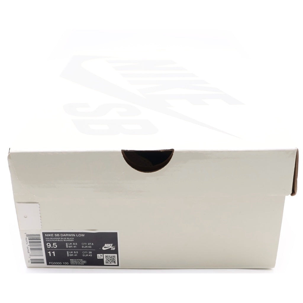 NIKE SB(ナイキエスビー) ×SUPREME DARWIN LOW FQ3000-100 シュプリーム ダーウィン ローカットスニーカー ホワイト/ブルー US9.5/27.5cm