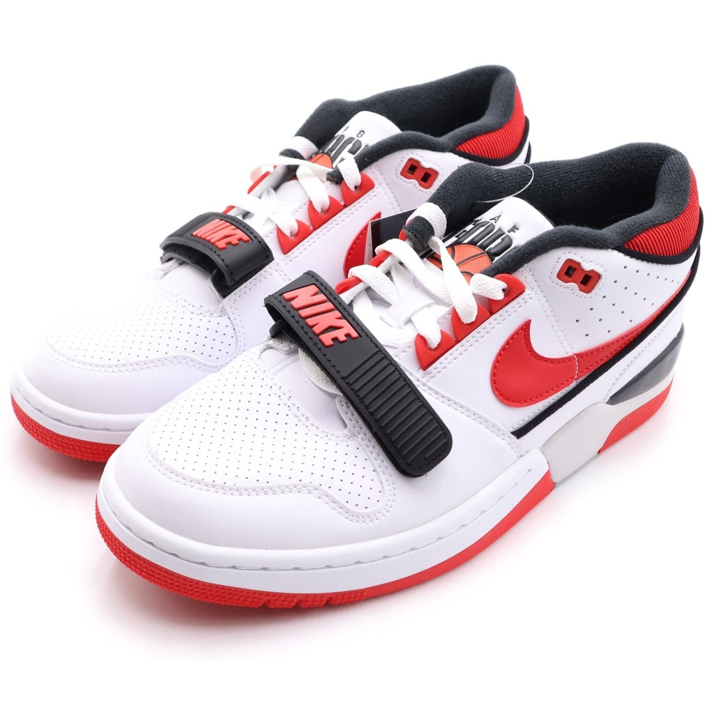 NIKE(ナイキ) ×BILLIE EILISH AIR ALPHA FORCE 88 DZ6763-101 ビリーアイリッシュ エア アルファ フォース ローカットスニーカー ホワイト/レッド US9/27cm
