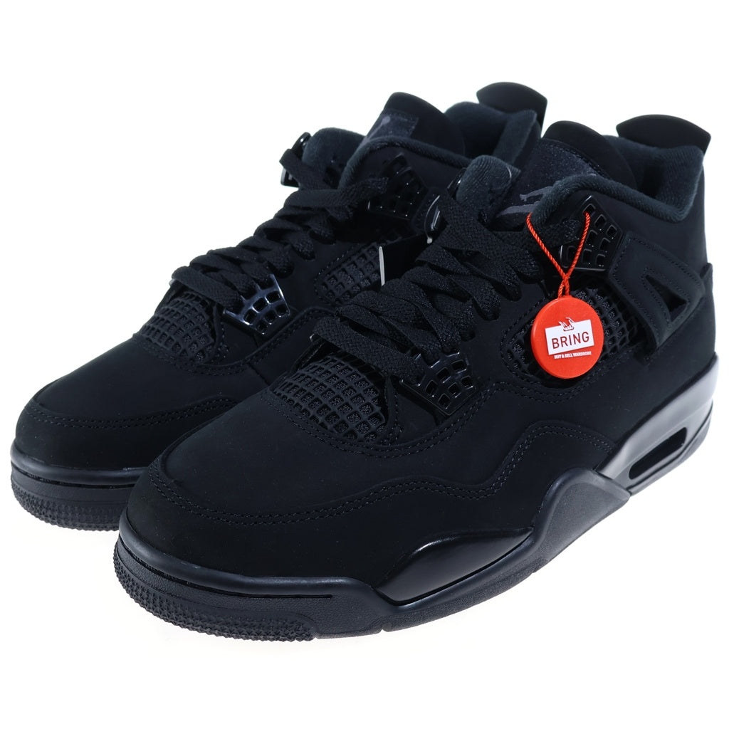 NIKE(ナイキ) AIR JORDAN 4 BLACK CAT FV5029‐010 エアジョーダン4 ブラックキャット ハイカットスニーカー ブラック US9.5/27.5cm