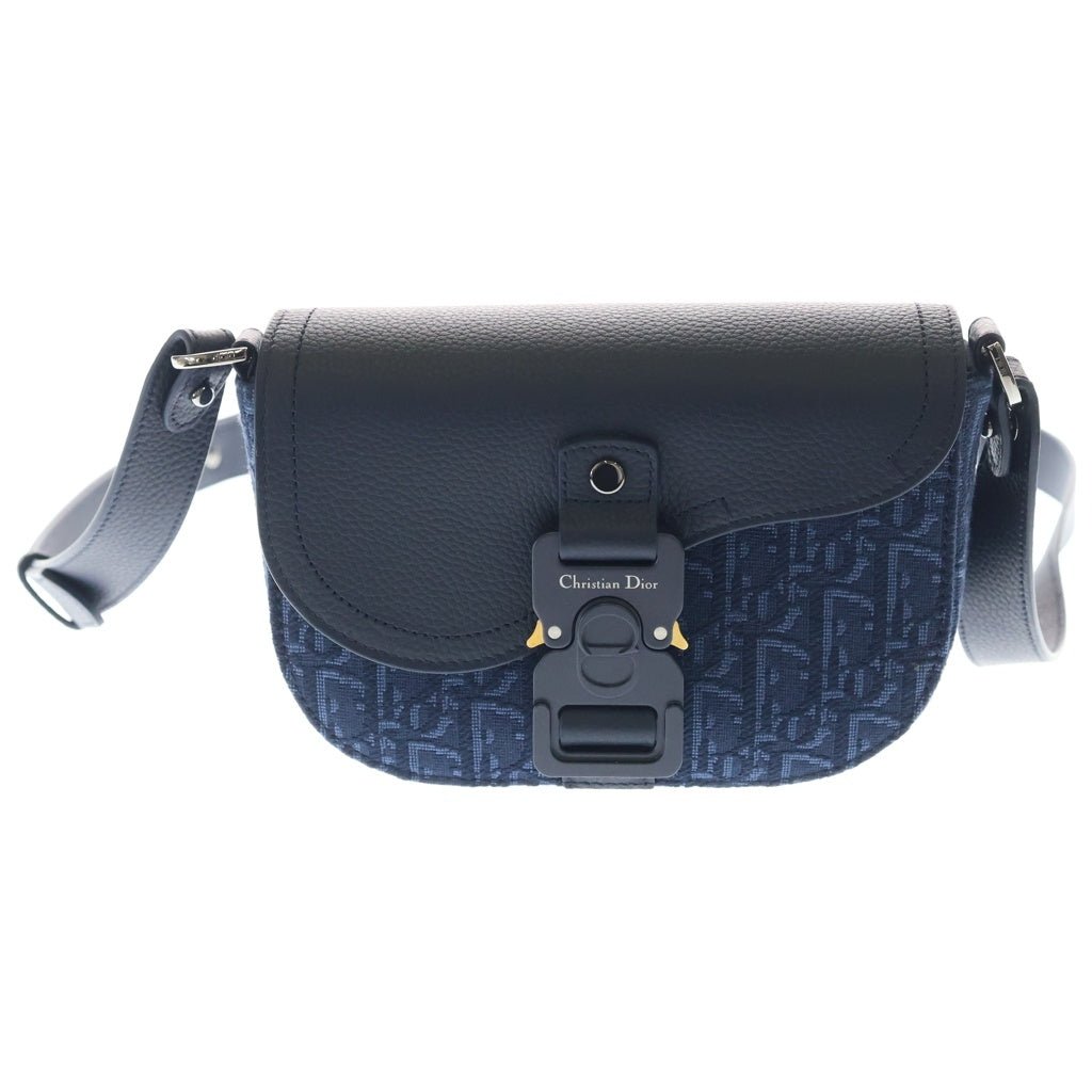 DIOR(ディオール) オブリーク ジャガード サドル ミニ ショルダー