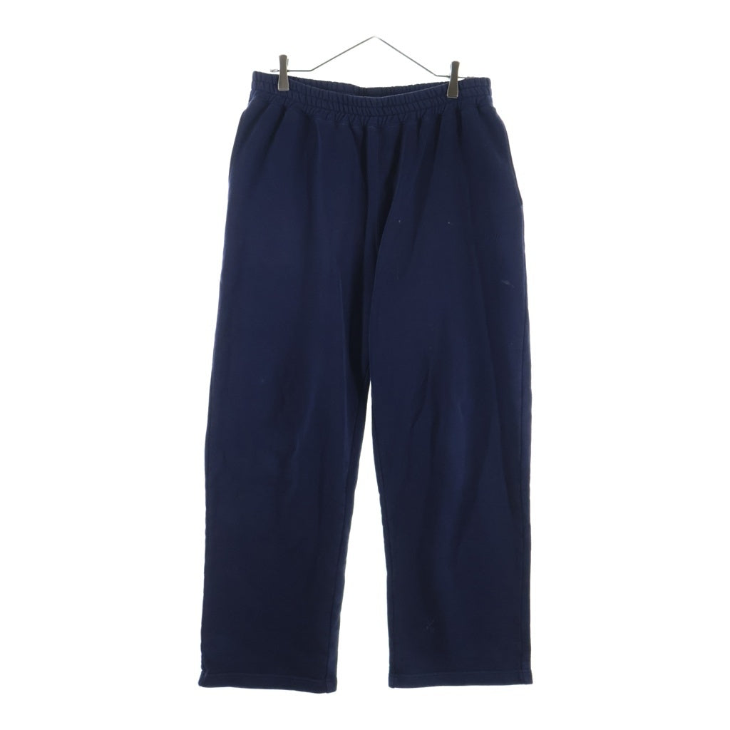 STUSSY(ステューシー) No Vacancy Inn Fleece Pant ノーバカンシー フリース ワイドスウェット ロングパンツ ネイビー