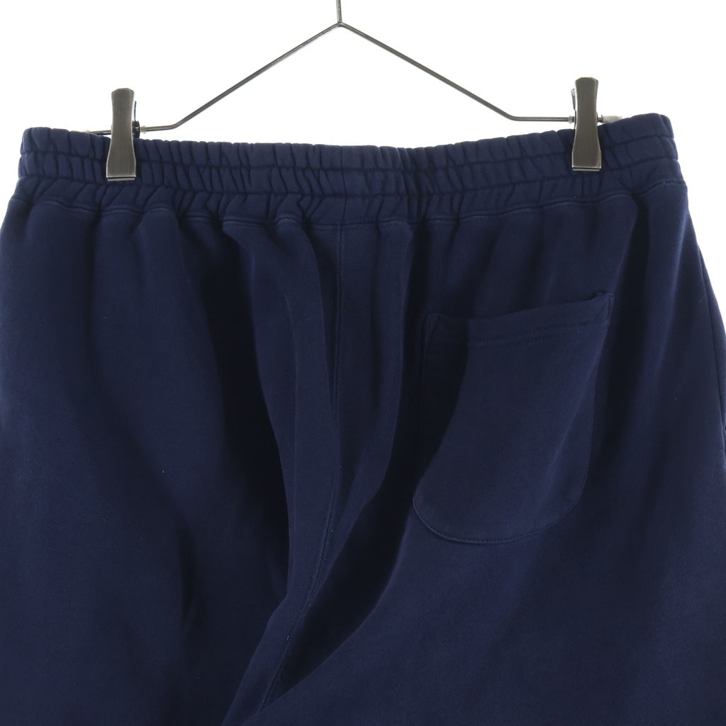 STUSSY(ステューシー) No Vacancy Inn Fleece Pant ノーバカンシー フリース ワイドスウェット ロングパンツ ネイビー