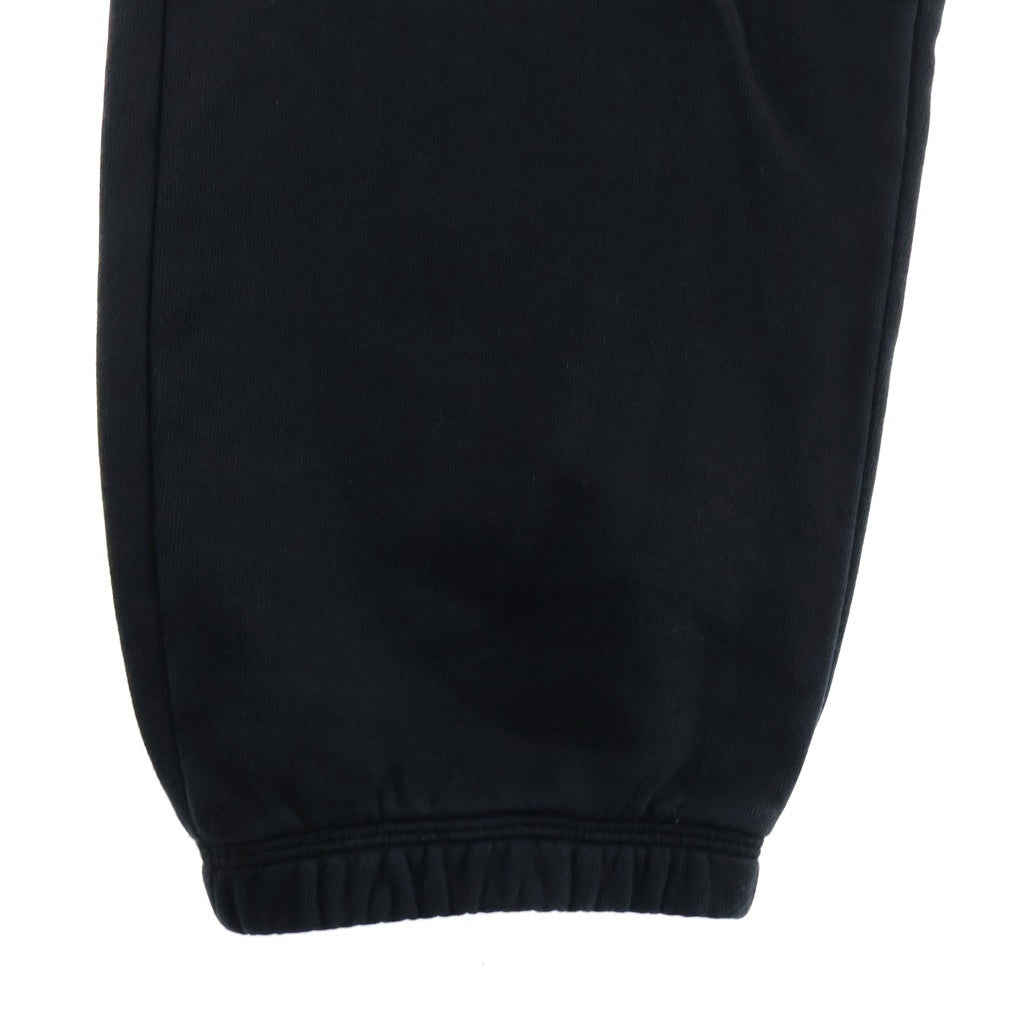 STUSSY(ステューシー) 21AW Stock Logo Pants ストック ロゴ刺繍 スウェット ロングパンツ ブラック 116481