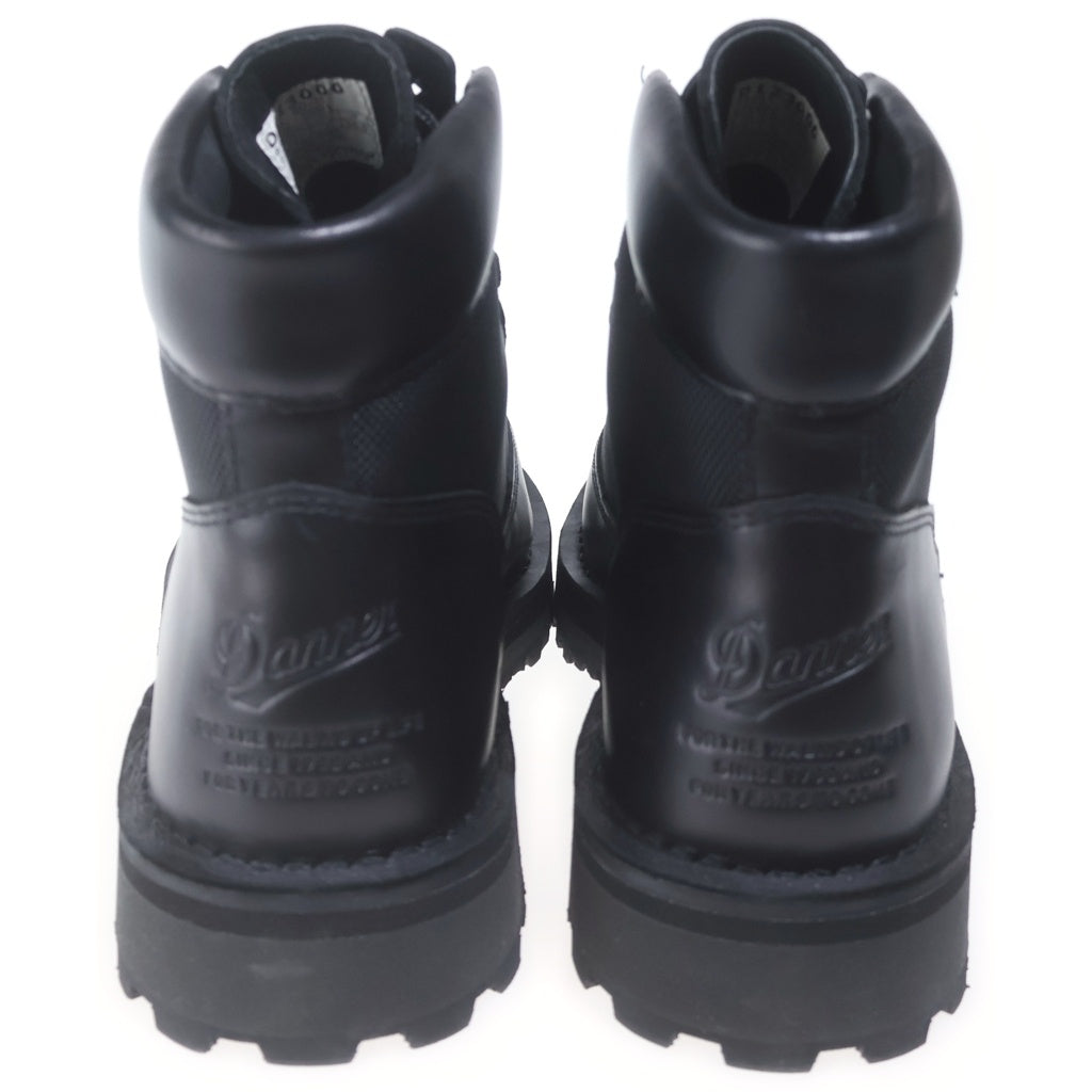 DANNER(ダナー) フィールド アール GORE-TEX ゴアテックス フロントジップデザイン レースアップ ハイカット トレッキング ブーツ ブラック D123000
